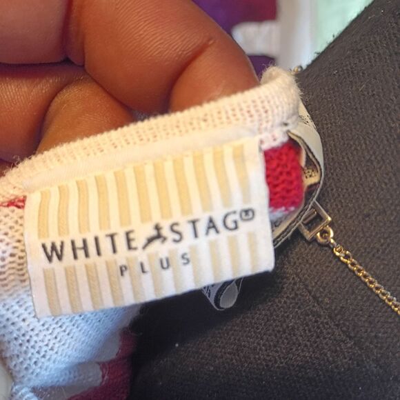 White Stag Short Sleeve Tee Red - Picture 7 of 7